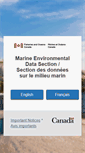 Mobile Screenshot of isdm-gdsi.gc.ca